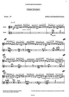 Descensio (Sofia Gubaidulina) 