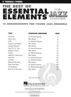 The Best Of Essential Elements For Jazz Ensemble (M. Steinel) 