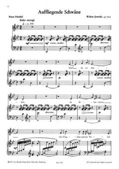 4 Lieder op. 54 von Walter Jentsch 
