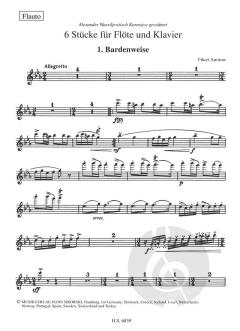 6 Stücke von Fikret Amirov für Flöte und Klavier im Alle Noten Shop kaufen