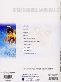 High School Musical 2 - Clarinet Play-Along Pack 