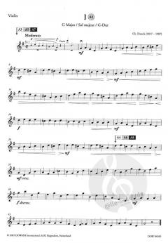 Leichte Etüden 1 für Violine und Orchester (1. Lage) im Alle Noten Shop kaufen