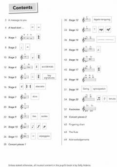 Flute Basics von Sally Adams 