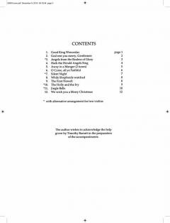 Violin Carol Time von Paul de Keyser im Alle Noten Shop kaufen