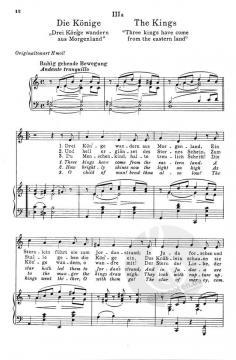 Weihnachtslieder op. 8 von Peter Cornelius 
