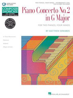 Concerto No. 2 In G For 2 Pianos, 4 Hands von Matthew Edwards 