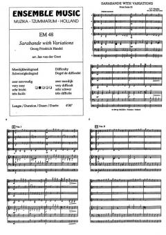 Sarabande With Variations (Georg Friedrich Händel) 