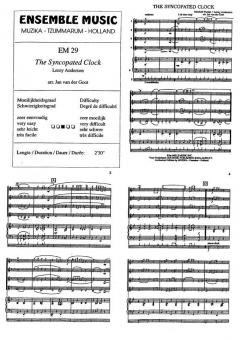 The Syncopated Clock (Leroy Anderson) 