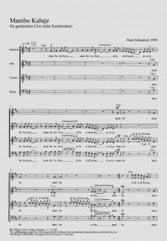 Mambo Kaluje (Hans Schanderl) 