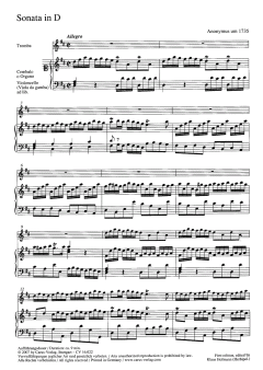 Sonata in D-Dur 