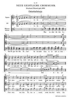 Was suchet ihr den Lebendigen op. 155 von Eberhard Wenzel (Download) 