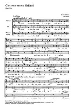 Magnificat Christum unsern Heiland von Herbert Peter (Download) 