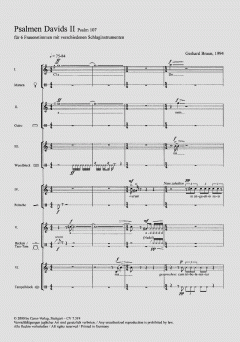 Psalmen Davids II von Gerhard Braun (Download) 