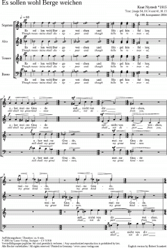 Es sollen wohl Berge weichen op. 180 (Knut Nystedt) 