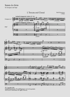Sonata da chiesa von Rolf Schweizer 