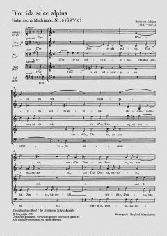 D'orrida selce alpina SWV6 von Heinrich Schütz (Download) 
