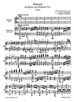 Klavierkonzerte Nr. 1 C-Dur op. 15 von Eugen d' Albert im Alle Noten Shop kaufen