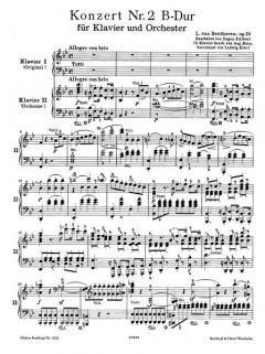 Klavierkonzerte Nr. 2 B-Dur op.19 von Eugen d' Albert im Alle Noten Shop kaufen