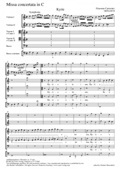 Missa concertata in C von Giacomo Carissimi (Download) 