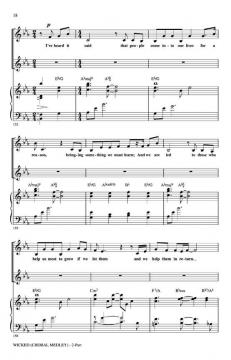 Wicked (Choral Medley) (Stephen L. Schwartz) 