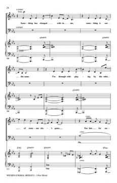 Wicked (Choral Medley) von Stephen L. Schwartz (Download) 