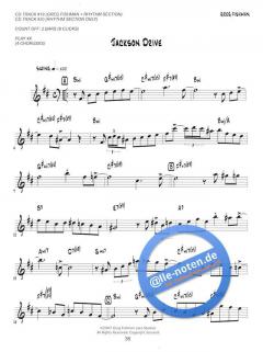 Jazz Saxophone Etudes Vol. 2 for Alto and Tenor Sax von Greg Fishman 
