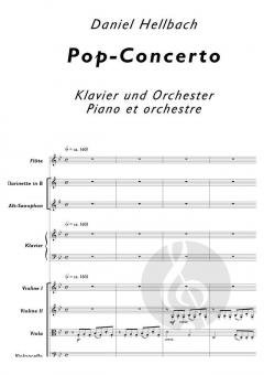 Pop-Concerto für Klavier und Orchester von Daniel Hellbach im Alle Noten Shop kaufen (Partitur)
