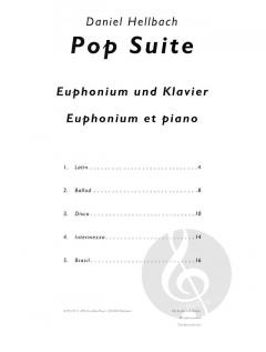 Pop Suite mit CD von Daniel Hellbach 