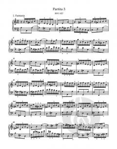 6 Partiten BWV 825-830 von Johann Sebastian Bach (Download) 