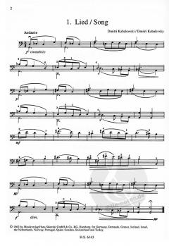 Dur-Moll-Etüden op. 68 von Dmitrij B. Kabalevski für Violoncello im Alle Noten Shop kaufen