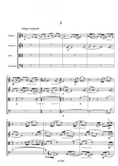 Streichquartett Nr. 6 (H 312) von Bohuslav Martinu im Alle Noten Shop kaufen