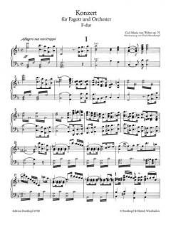 Fagottkonzert F-dur op. 75 (Carl Maria von Weber) 
