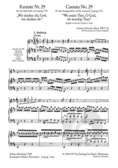 Wir danken dir, Gott, wir danken dir (J.S. Bach) 