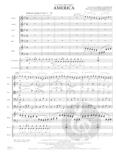 America von Leonard Bernstein 