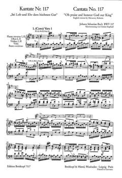 Sei Lob und Ehr dem höchsten Gut (J.S. Bach) 