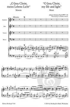 O Jesu Christ, meins Lebens Licht (J.S. Bach) 