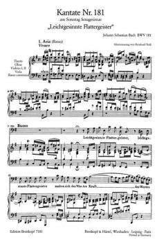 Leichtgesinnte Flattergeister (J.S. Bach) 