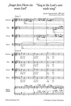 Singet dem Herrn ein neues Lied BWV 225 (J.S. Bach) 