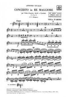 Concerto D-Dur F 2/5 T 337 (Antonio Vivaldi) 