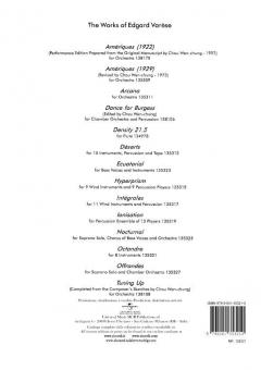 Octandre For 8 Instruments Revised By Chou Wen-ch (Edgard Varèse) 