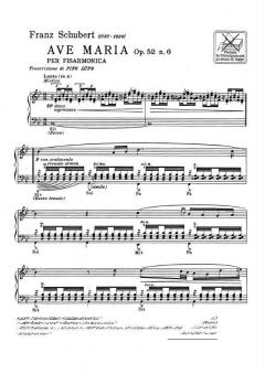 Ave Maria Op. 52/6 D 839 von Franz Schubert 