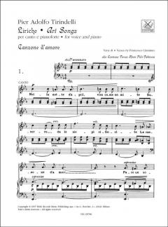 Liriche (Art Songs) 