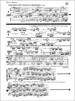 Concerto per Violino e Orchestra von Bruno Maderna im Alle Noten Shop kaufen (Partitur)
