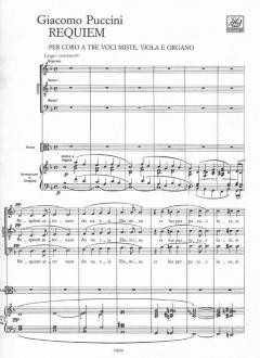 Requiem per Coro a 3 Voci Miste, Viola e Organo (Giacomo Puccini) 