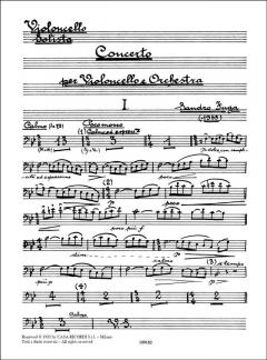 Concerto Per Violoncello e Orchestra von Sandro Fuga im Alle Noten Shop kaufen