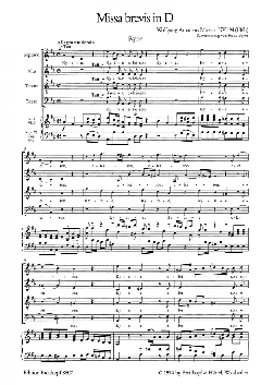 Missa brevis in D-Dur KV 194 (W.A. Mozart) 