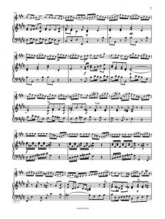 Violinkonzert E-Dur BWV 1042 von Johann Sebastian Bach für Violine, Streicher und Bc im Alle Noten Shop kaufen