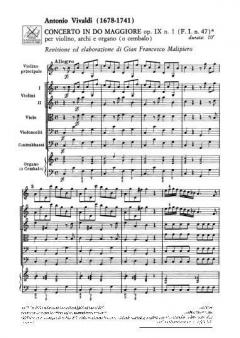 Concerto per Violino, Archi e B.c. Delle Raccolte Edite 1 Op. 8/3-4 (Antonio Vivaldi) 