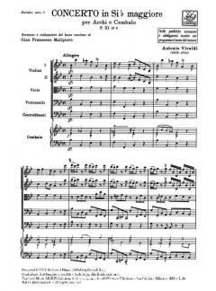Concerto B-Dur F 11/3 T 7 (Antonio Vivaldi) 