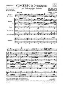 Concerto C-Dur F 1/3 T 13 RV 186 (Antonio Vivaldi) 